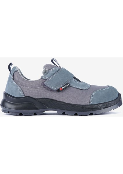 %100 Deri Grant Sgr-51 Segura Gri Süet S1 Çelik Burunlu Inşaat Sanayi Iş Güvenlik Ayakkabısı