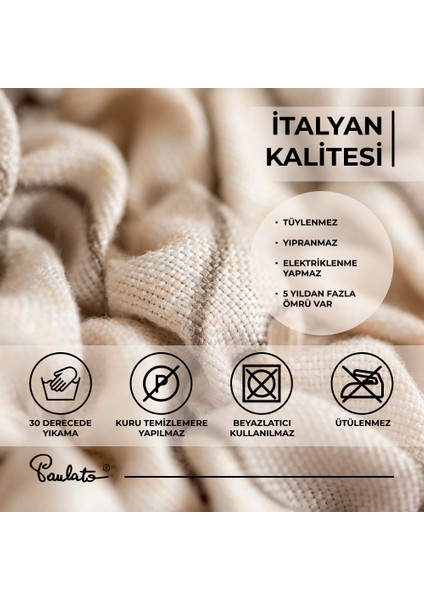 Lastikli Esnek ve Yıkanabilir Tek Kişilik Koltuk Örtüsü Koltuk Kılıfı - Bej