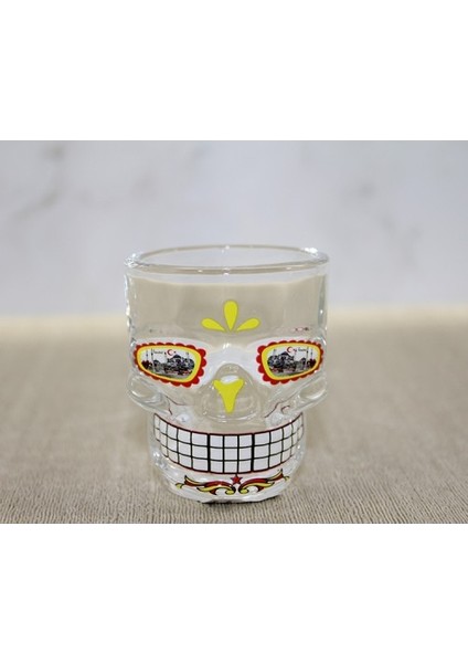 Büro Ev Ofis Hediyesi Için Istanbul Hatırası Kurukafa Cam Shat Bardak