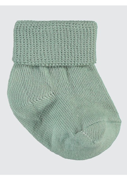 Erkek Bebek 5'li Çorap Set 6-12 Ay Mavi