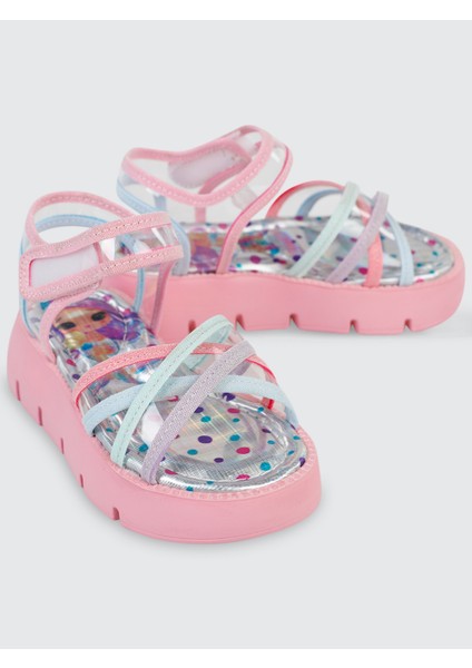 Kız Çocuk Sandalet 26-30 Numara Pembe fiyatları
