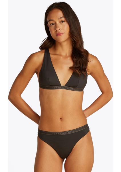 Siyah Kadın Regular Fit Bikini Üst UW0UW05802BDS