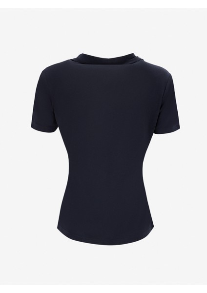 Bisiklet Yaka Düz Siyah Kadın T-Shirt J5SL-TST7056 fiyatları