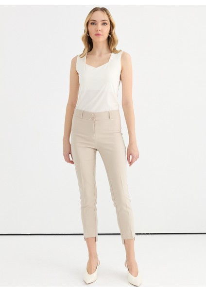 Normal Bel Standart Taş Kadın Pantolon 25YSL5382 fiyatları