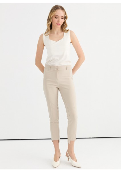 Normal Bel Standart Taş Kadın Pantolon 25YSL5382 fırsatları