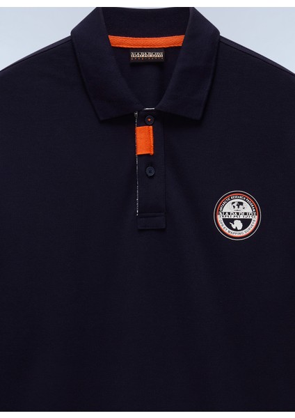 NP0A4ID31761-E-CLANIS Ss Lacivert Relaxed Erkek T-Shirt fırsatları