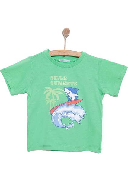 Baby Shark Erkek Tshirt Erkek Bebek