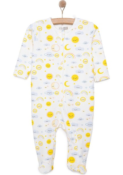 Yenidoğan Kız Patikli Tulum Kız Bebek