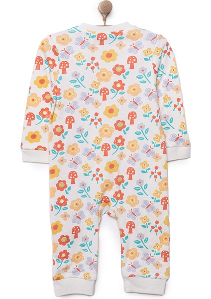 Kız Çiçek Desenli Fermuarlı Patiksiz Tulum fiyatları