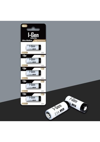 23A Pil 5'li Paket 12V MN21 (A23 / 23A / V23GA / LRV08 / 8LR932) modelleri