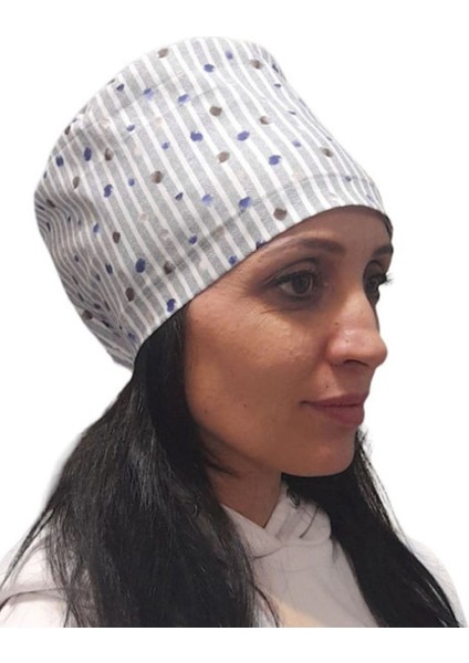 Cerrahi Bone Lastikli ve Bağcıklıdır Doktor Hemşire Bonesi