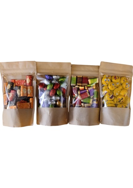 Chocoeggy Yumurta Çikolata 500 G + Elitoloji Emoji Yumurta Çikolata 500 G +Gurme Baton Çikolata 500 G +Prestij Baton Çikolata 500 G