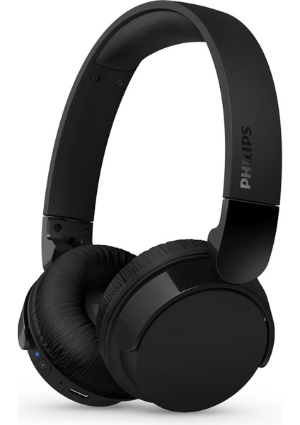 TAH4209BK Hafif Kulak Üstü Kablosuz Bluetooth Kulaklık, Pasif Gürültü Yalıtımlı, 55 Saat Çalma Süresi, Net Çağrılar, Dinamik Bas, 2 Saat Usb-C Şarj, Siyah