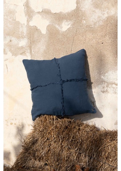 April Kırlent Kılıfı Dikiş Detaylı Püsküllü 45 x 45 modelleri