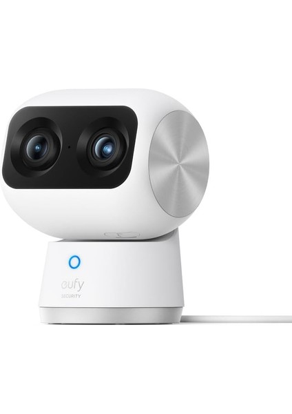 Security Çift Lensli 4K UHD 360 Derece Dönebilen Kızılötesi Gece Görüşlü Akıllı Ip Kamera S350-8X Zoom - 360° Ptz - Wi-Fi 6 - Yapay Zekalı Kamera (Anker Türkiye Garantili)