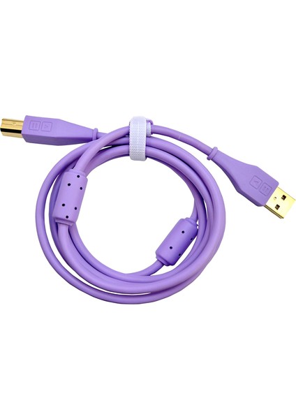 Techtools Chroma Cables Usb-A To B - 1.5mt | Straight Purple