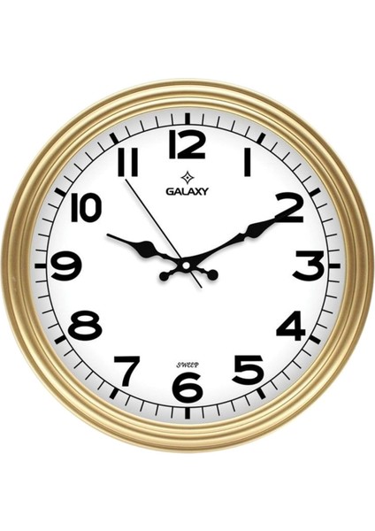 Duvar Saati -Gold