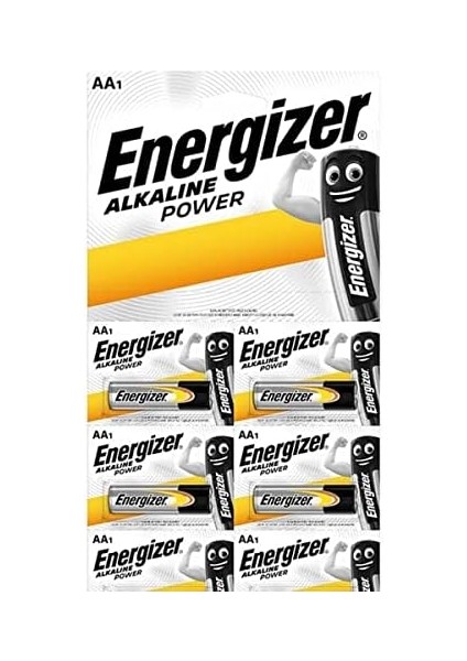 Alkalin Power Aa Alkalin Kalem Pil 12LI Kartela