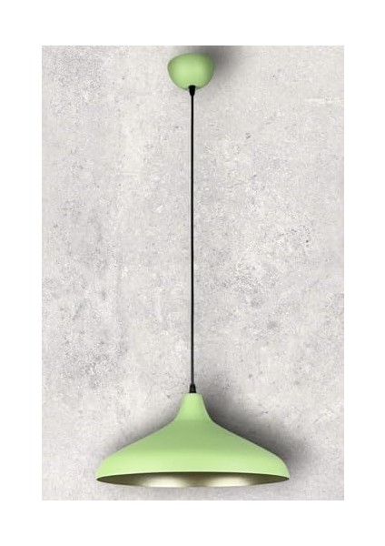 Özel Tasarım Modern Dekoratif Cafe Sarkıt Cafe - Mutfak Tekli Avize (Yeşil Gold) fiyatları