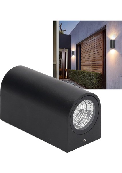 Geldi Dekoratif Duvar Lambası 2 Yönlü Duvar Aplik Cata Solomon 12W Duvar Apliği Gün Işığı Duvar Aydınlatma