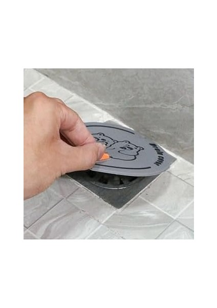 Banyo ve Mutfak Lavabo Koku Önleyici Gider Koruyucu Silikon Sızdırmaz Ped 1 Adet Mavi