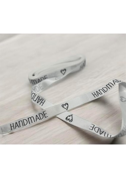 Desenli Paketleme Kurdelesi Yazılı Saten Kurdele 2 Metre 2 cm Kurdele (Siyah) fiyatları