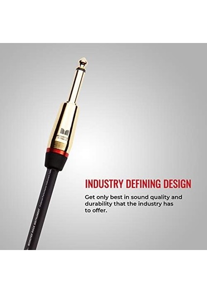 Prolink Rock Instrument Cable - Straight To Straight | 6.4mt | Canavar Gitar Araçları
