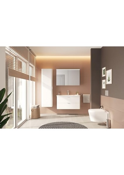 Base 300 A44112 Tuvalet Kağıtlığı, Kapaklı Krom