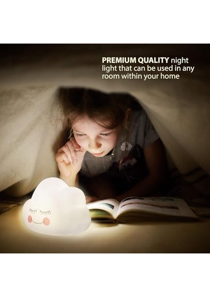 Çocuklar Için Gece Lambası - Kreş Yatağı Için LED Yumuşak Işık - Erkek ve Kız Çocuk Yatak Odası Için Lamba, Mükemmel Bebek Hediyesi Seçimi modelleri