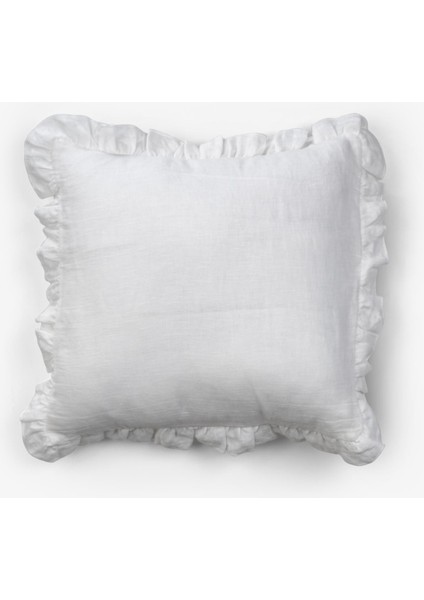 Lona 2'li Fırfırlı Keten Kırlent Kılıfı 40 x 40 modelleri