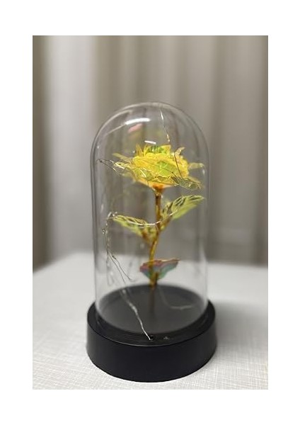 Işıklı Dekoratif Gece Lambası - Şık ve Modern Tasarım, Ev ve Ofis Için Mükemmel Atmosfer Aydınlatması (Sarı) fiyatları