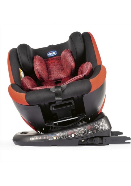 Seat 4 Fix 0-36 kg Isofix Oto Koltuğu - Poppy Red
