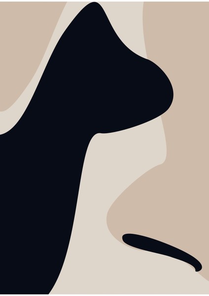 |siyah-Bej Soyut Abstract Kombin 02 |çerçeveli Cam Tablo 2li Dikey fiyatları