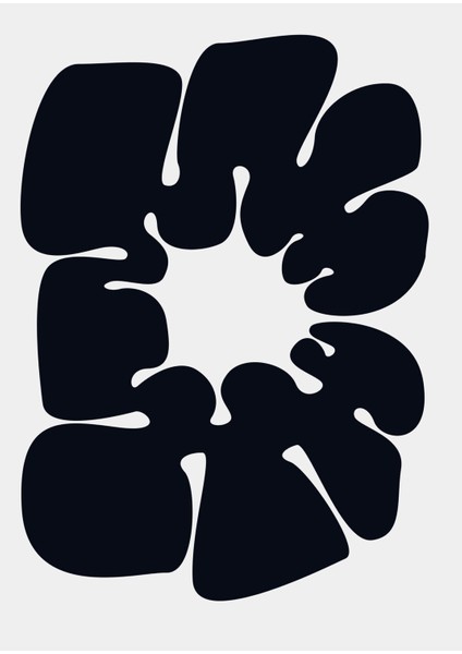 |siyah- Beyaz Soyut Şekil Kombin 08 |çerçeveli Cam Tablo 2li Dikey fiyatları