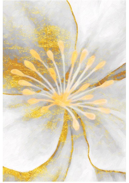 |gold-Gri Minimal Bohem Çiçek Kombini |temperli Çerçeveli Cam Tablo 2li Dikey modelleri