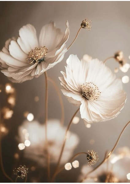 |özel Soft Çiçek Yaprak Kombini 3 Yeni|çerçeveli Cam Tablo 2li Dikey modelleri