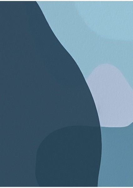 |mavi Tonlar Soyut Abstract Kombin 1 |çerçeveli Cam Tablo 2li Dikey fiyatları