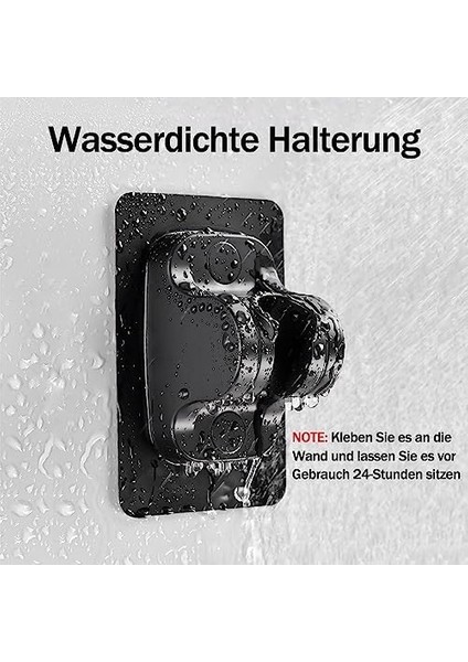 Elde Taşınabilir Duş Başlığı, Yüksek Basınçlı 6 Püskürtme Modu Duş Başlığı, Açma/kapama Duraklatma Anahtarlı, Çıkarılabilir Duş Başlıkları Hortumlu ve Ayarlanabilir Braketli fiyatları
