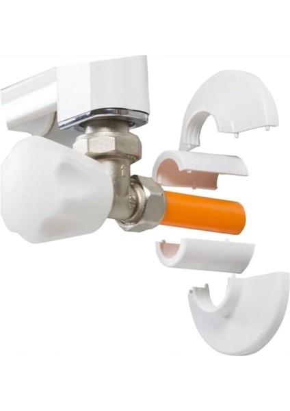 Havlupan Boru Gizleme/ayarlı- Beyaz - AHB100