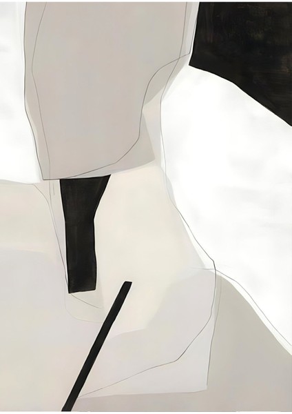 |gri-Krem -Siyah Soyutabstract Kombin 2 |çerçeveli Cam Tablo 2li Dikey fiyatları