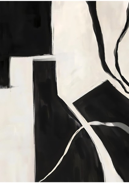 |gri-Krem -Siyah Soyutabstract Kombin 2 |çerçeveli Cam Tablo 2li Dikey modelleri