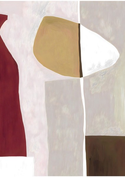 |bordo-Krem Soyut Abstract Kombin |çerçeveli Cam Tablo 2li Dikey fiyatları