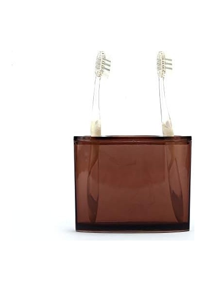 Diş Fırçalık Kahverengi Akrilik Model