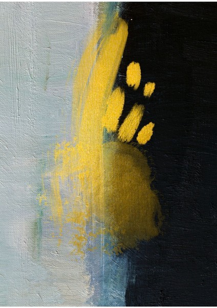 |gold-Gri-Siyah Desenli Soyut Kombini 01 |çerçeveli Cam Tablo 2li Dikey modelleri