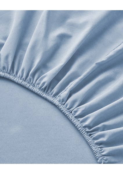 Modern Strip Kolay Ütülenir Çift Kişilik Nevresim Takımı 200 x 220 cm Mavi indirimleri