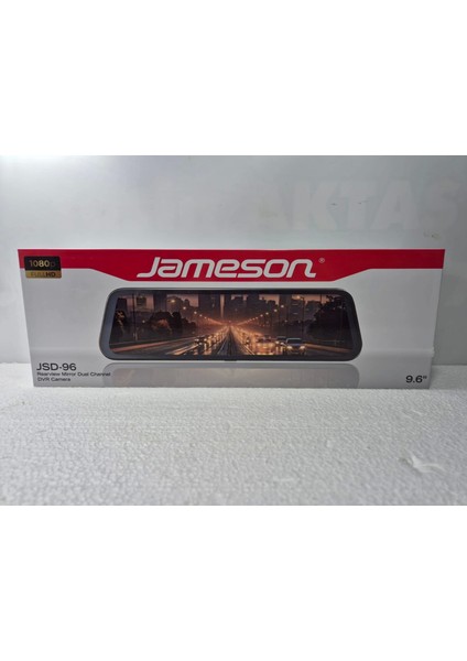 Dikiz Aynası Monitör - Jameson Jsd-96 - Araç Ön Arka Kamera Kayıt , Park Kameralı Full Hd Kameralı Ekran indirimleri