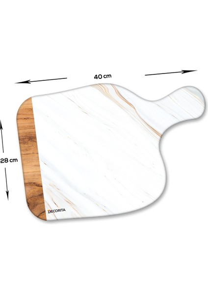 Saplı Cam Kesme Tahtası - Cam Kesme Tablası | Horizon | 28CM x 40CM fiyatları