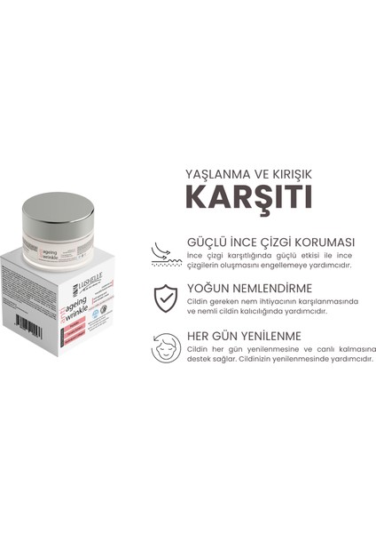 Yaşlanma Karşıtı, Sıkılaştırıcı Bakım Kremi 50 ml - Kırışıklıkları Azaltmada Yardımcı modelleri