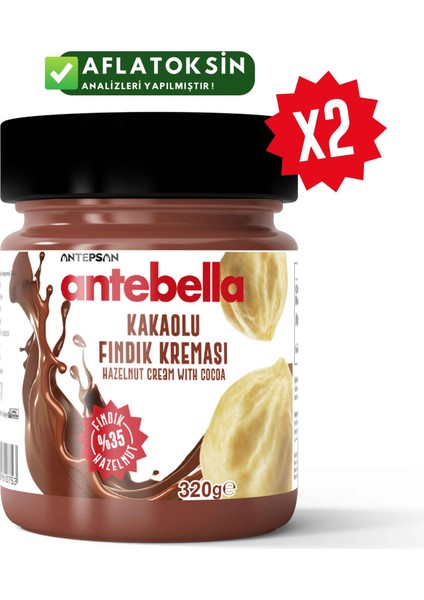 Kakaolu Fındık Kreması 320 G x 2