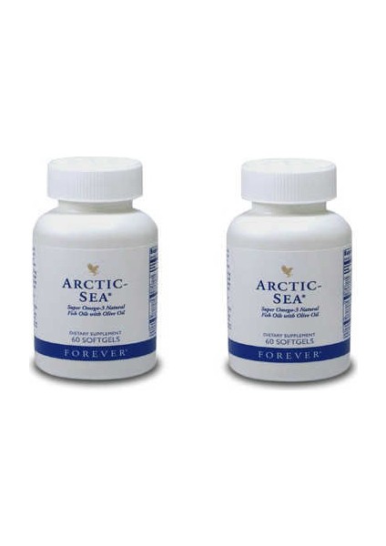 Forever Omega 3 Arctıc Sea Balık Yağı 2'li Set Orijinal Barkodlu Ürün Gönderiyoruz